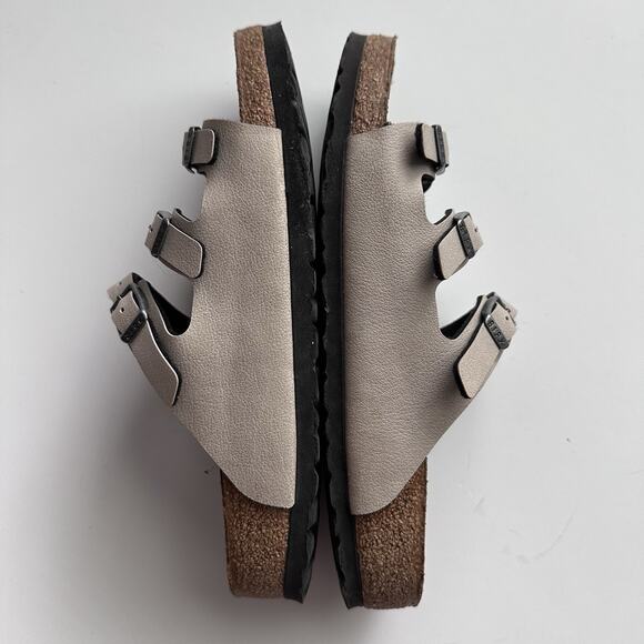 Birkenstock Florida Fresh Sandal Stone Women’s Size EU 40 US 9 Narrow Fit - Picture 6 of 11